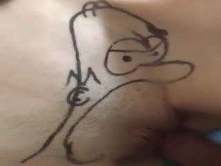 Homer eats johnson