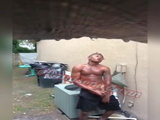 Neighbors xem thiếu niên handsomedevan cú đánh của anh ấy phallus trong các mưa