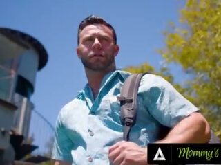 MOMMY'S bloke - Busty Brunette Lexi Luna Enjoys HARD ROUGH OUTDOOR sex With Maintenance Man