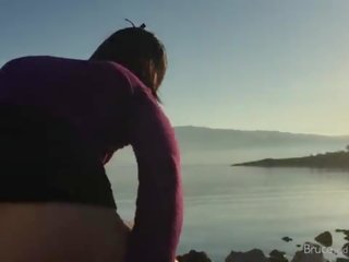 SUNRISE adult movie - Public Fucking&comma; BJ & Piss Play for Petite cutie