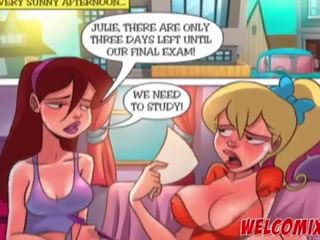 A magnificent afternoon of studying - The Naughty Home Tittle 6