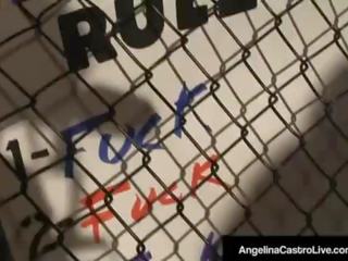 Kubaly xxx movie queen angelina castro grinds bbc in a gözenek fight&excl;