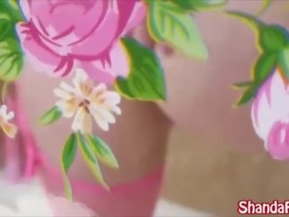 淫 摩洛伊斯兰解放阵线 shanda fay cums 在 该 淋浴 同 玻璃 假阳具!
