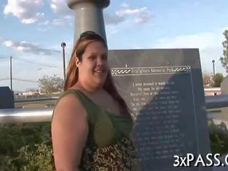 Large adorable woman fuck