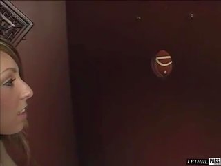 Alyssa hall sucks peter at the rednecks confessional