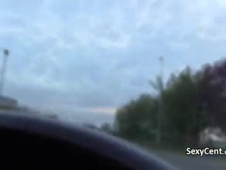 Eben prsatá gal fucks policista