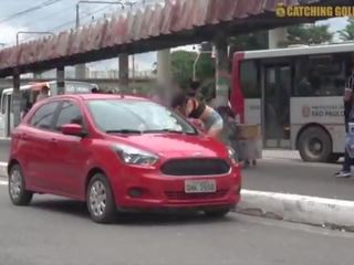 Showing no mercy to a brazilian gold digger rumaja