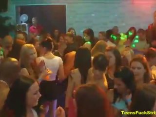 Putz Hungry Ladies Turn Slutty At Real CFNM Party