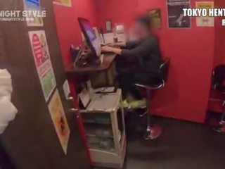 Blackanese chlapec splňuje japonská špinavý video dělník část 1