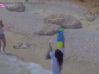 夏天 濕 海灘 性高潮