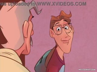 The swain from church - The Naughty Home Animation