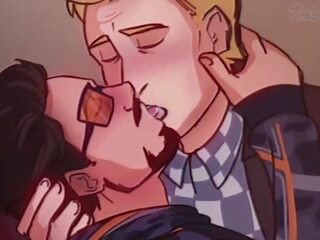 铁 男人 x captain 美国 - 托尼 stark x 史蒂夫 rogers stony marvel 同性恋者 x 额定 视频
