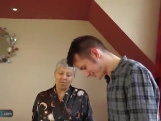 Old young woman savana fucked by student sam bourne