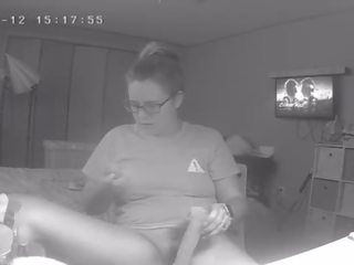 Slutty Teen Skips Homework to Masturbate to sex video Hidden Cam