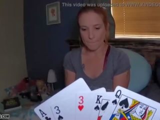 Jalur poker dengan ibu - berkilat zakar/batang video-video