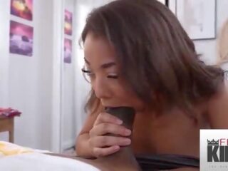 Filthytaboo - cilik ebony stepdaughter stunner gets dicked good by her concerned stepdad