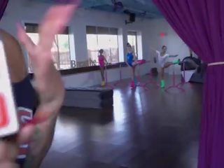 Girls gone ýabany - claire gara was minding her own business in ballet class when we walked in
