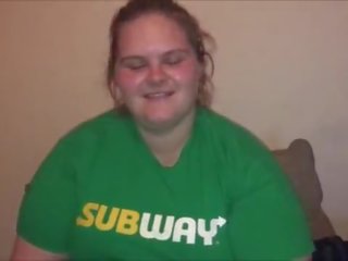 取得 利点 の a 魅力的 無邪気な subway 若い 女性 tricking 彼女の に letting 私に 持っている 私の 道 ととも​​に 彼女の covering 彼女の で 私の 優れた 精液