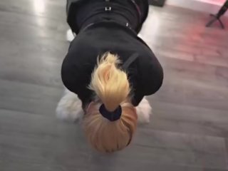 Marvelous schoolgirl Gagged had concupiscent sex and Deep Sucking penis