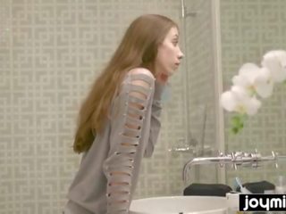 Мършав особеност stefanie moon получава путка прецака от airbnb guest