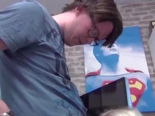 Laceystarr - gilf suger av nördig förvanska