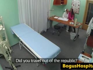 Amatoriale ospedale divinity cockriding suo maestro