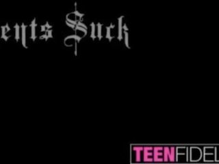 TEENFIDELITY street girl Runs Away To Fuck Older Man